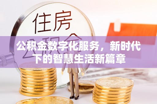 碾子山公积金数字化服务，新时代下的智慧生活新篇章