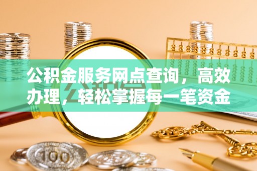 碾子山公积金服务网点查询，高效办理，轻松掌握每一笔资金动态