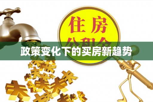 碾子山政策变化下的买房新趋势